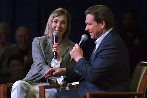 Iowa Gov. Kim Reynolds will endorse Florida Gov. Ron DeSantis for president, AP sources say